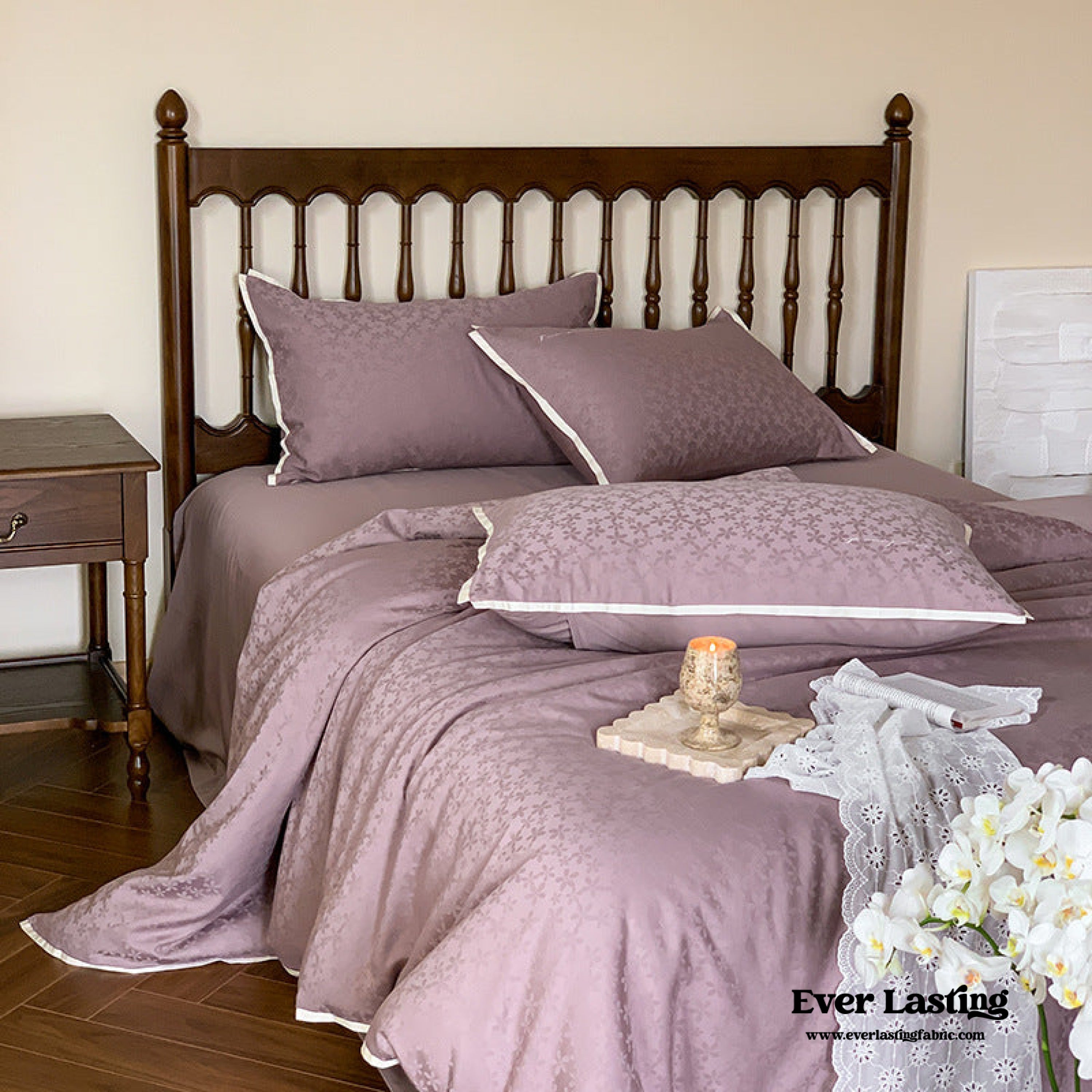 Romantic Floral Warm Tone Bedding Bundle