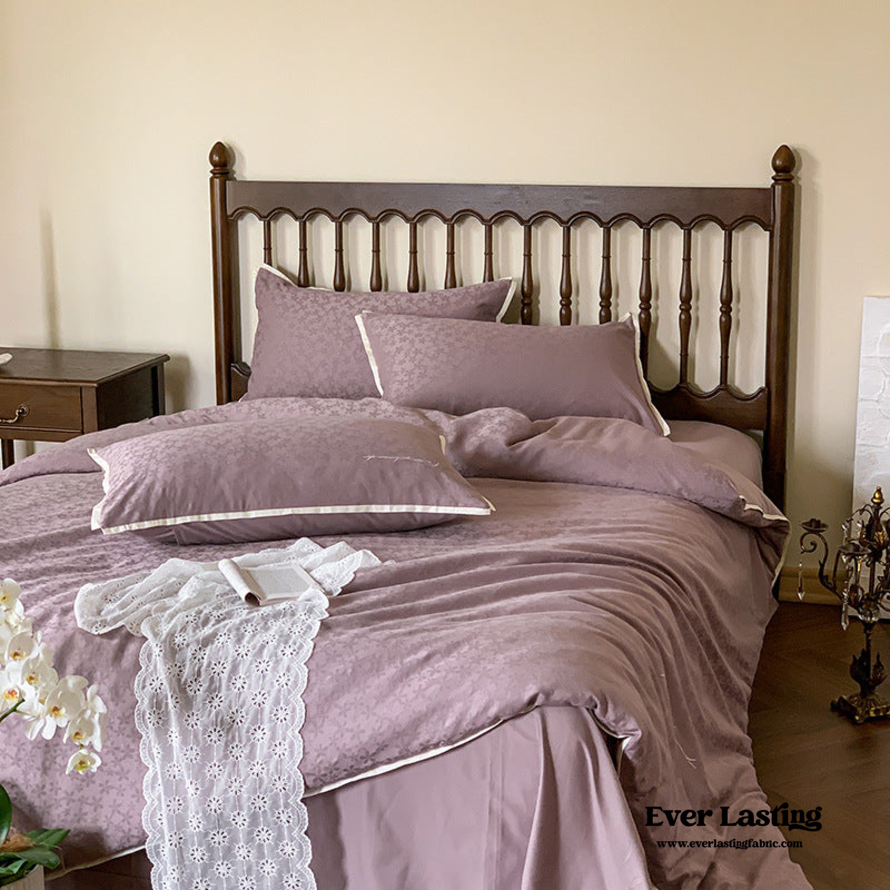 Romantic Floral Warm Tone Bedding Bundle