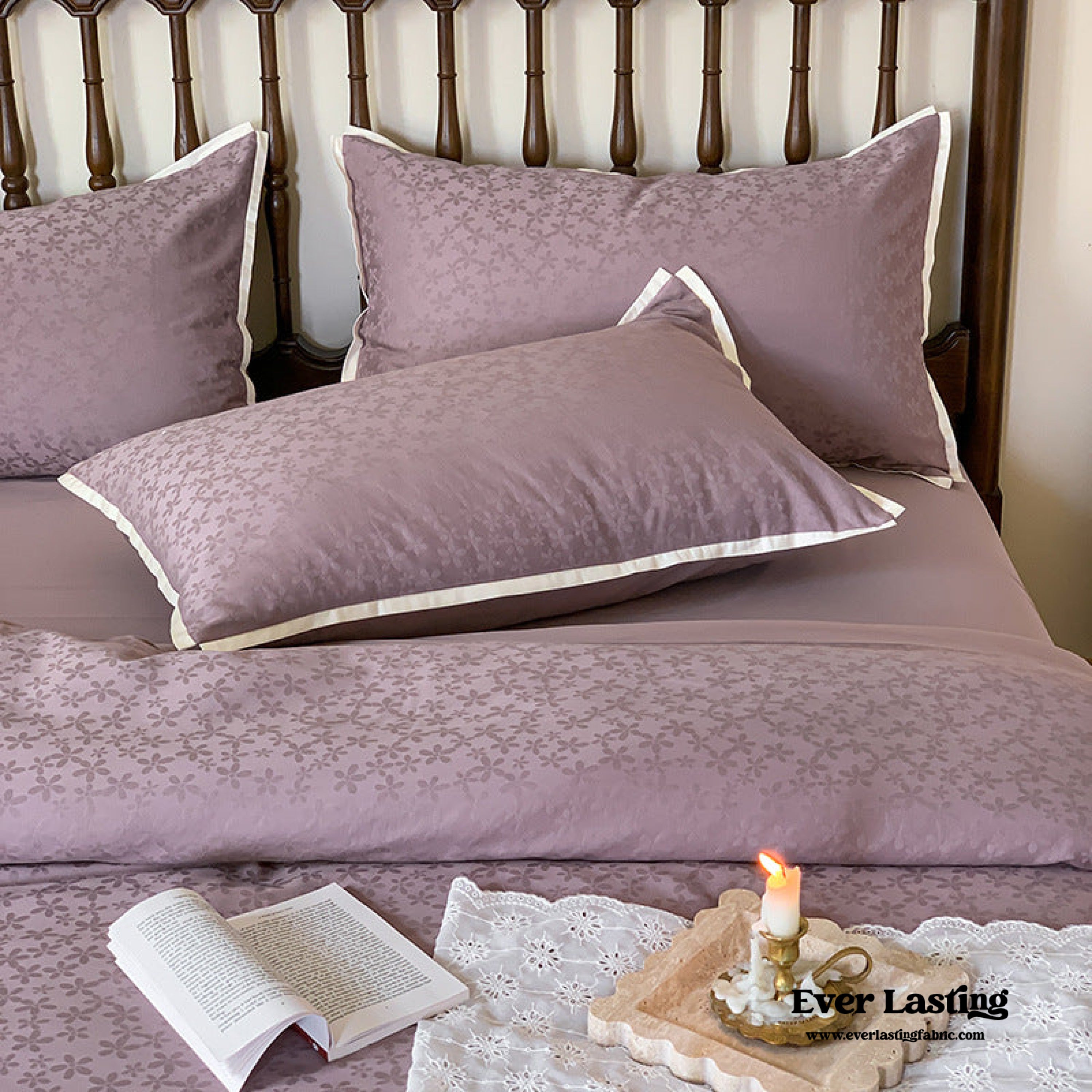 Romantic Floral Warm Tone Bedding Bundle