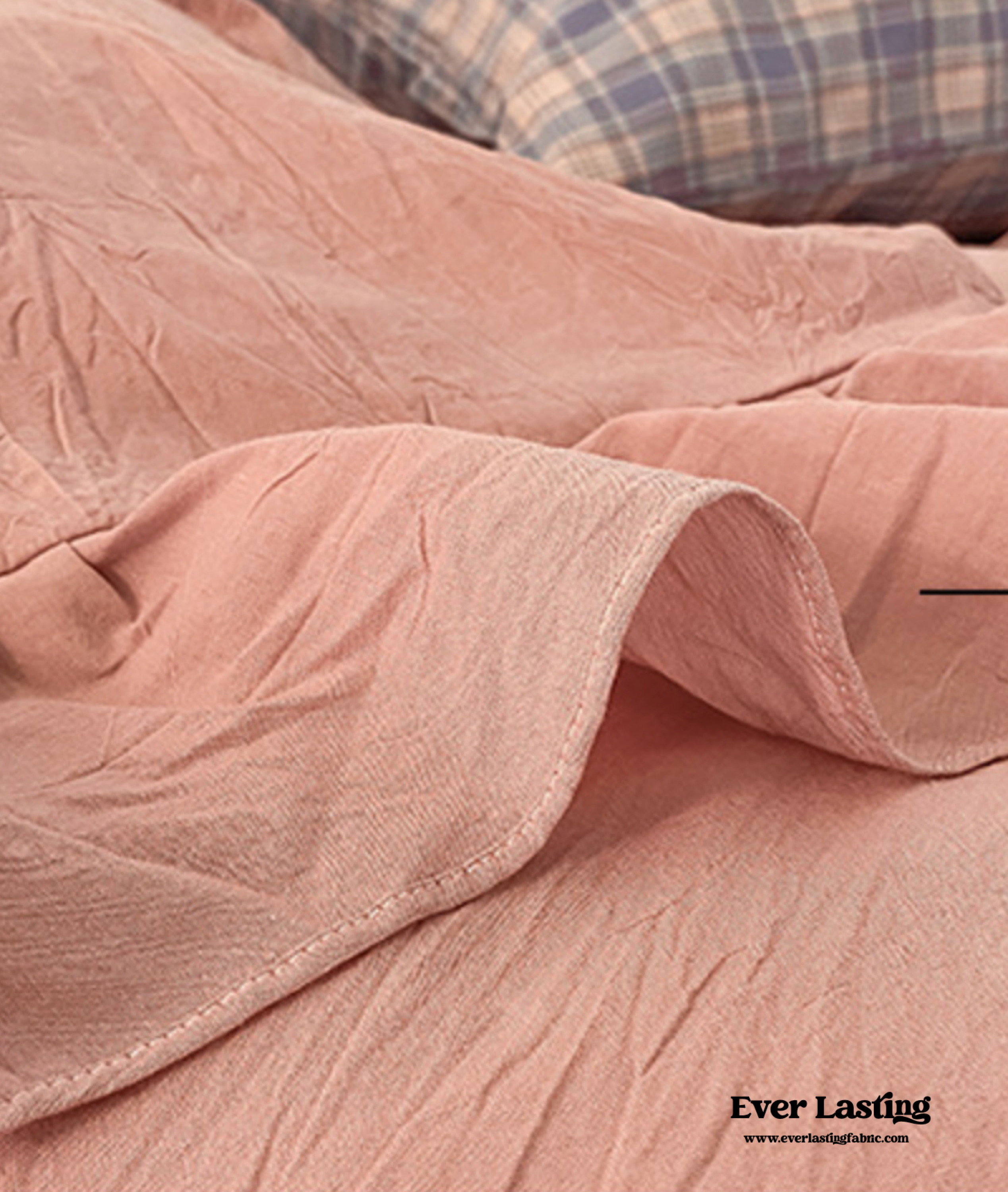 Ruffle Bedding Set - Pink