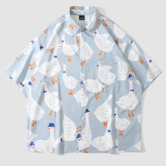 Camisa de verano con bonitos patos