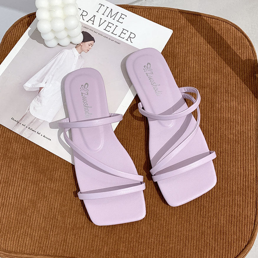 Thin Strap Casual Beach Sandals