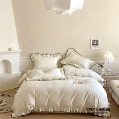Silky Ruffle Pillowcases