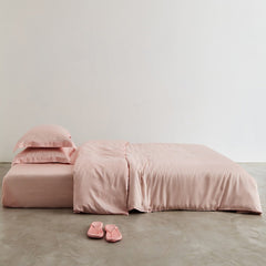 Silky Solid Tencel Bedding Set - Green