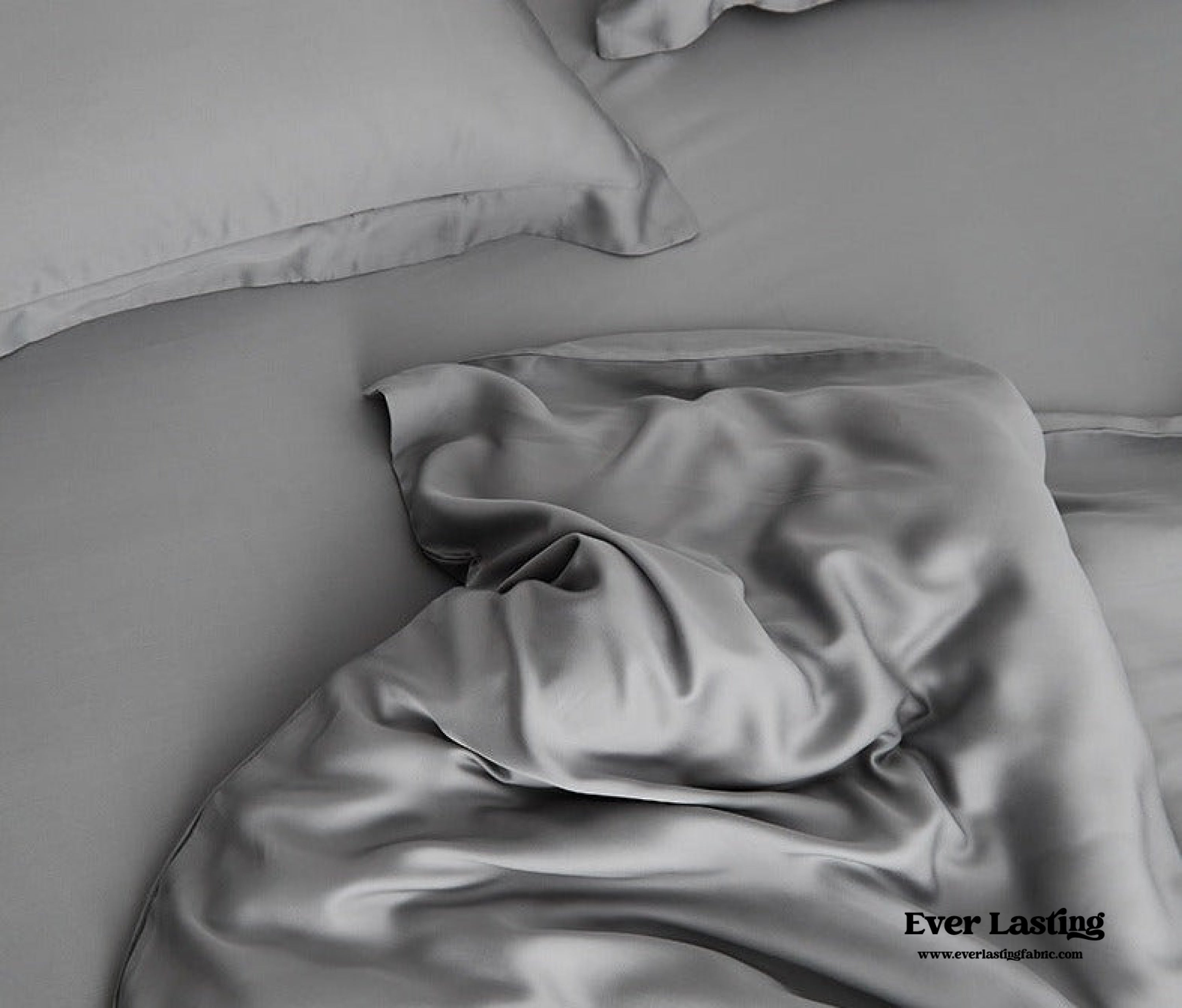 Silky Solid Tencel Bedding Set - Rose Pink
