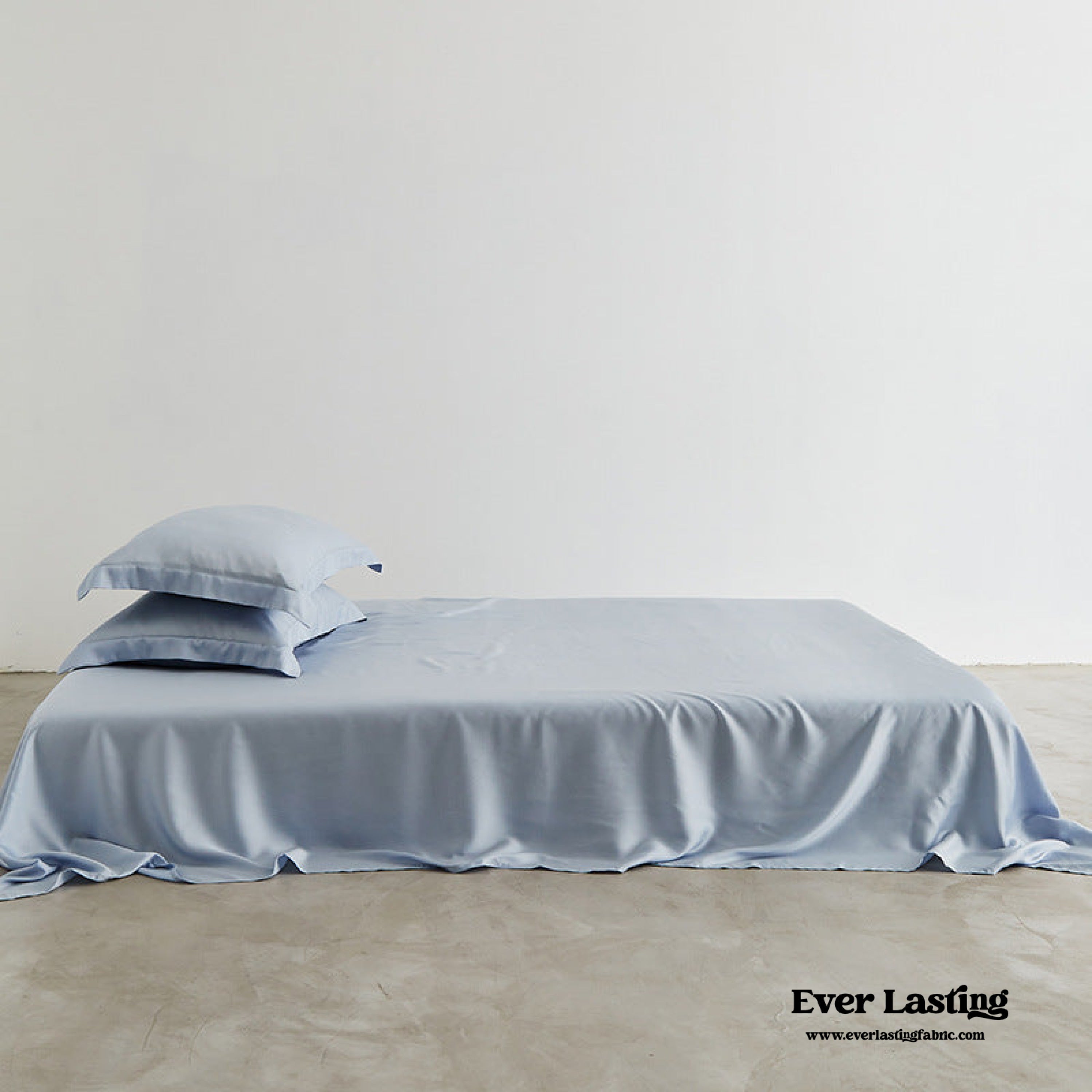 Silky Solid Tencel Bedding Set - Rose Pink