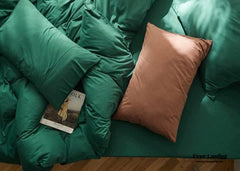 Solid Bedding Set - Forest Green