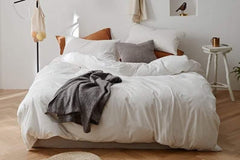 Solid Bedding Set - White