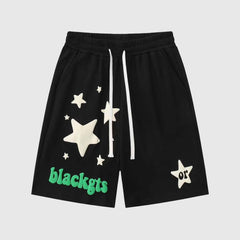 Pantalones cortos con estampado de estrellas