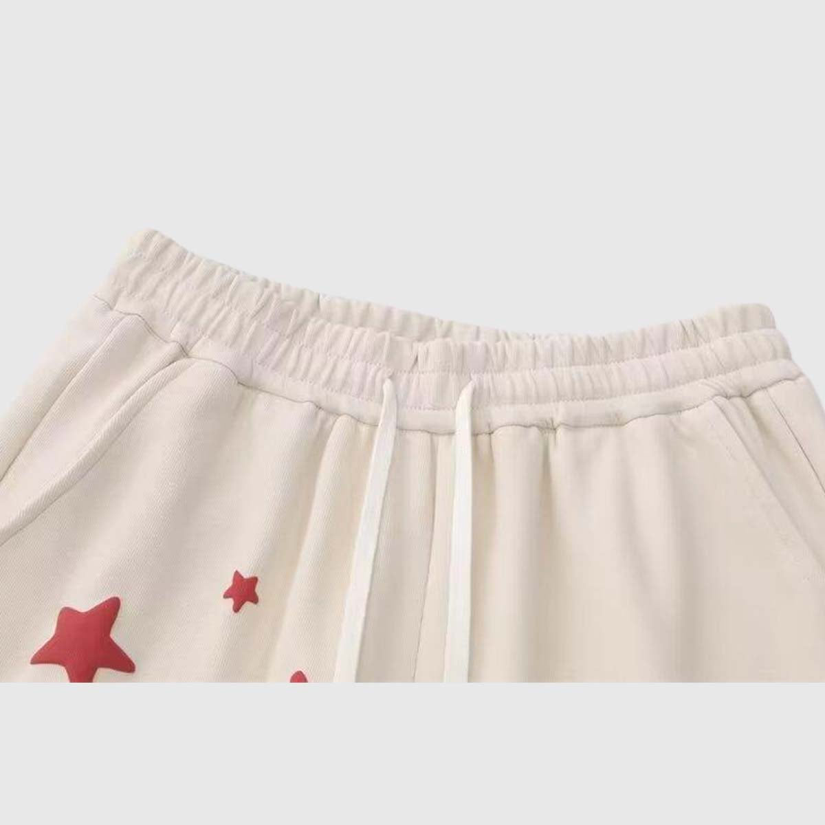 Pantalones cortos con estampado de estrellas