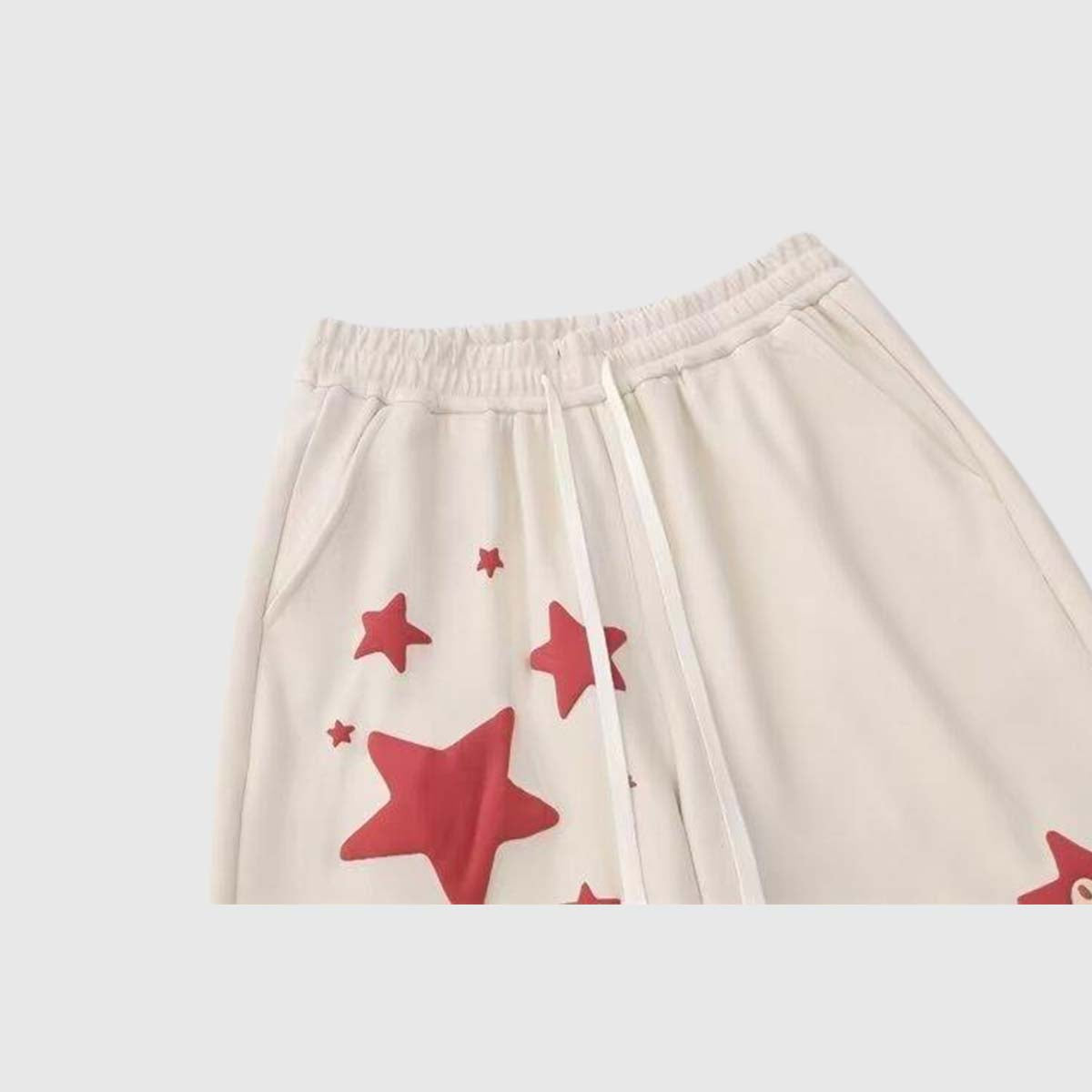 Pantalones cortos con estampado de estrellas