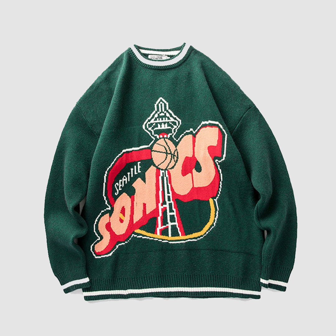 SuperSonics Strickpullover