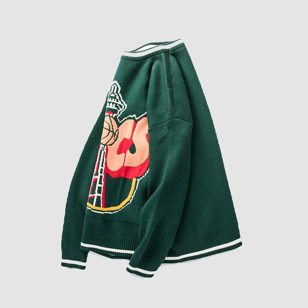 SuperSonics Strickpullover