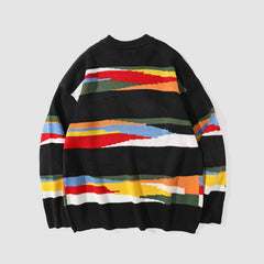 Rainbow Stripe Sweater