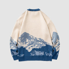 Mountain Pattern Sweater