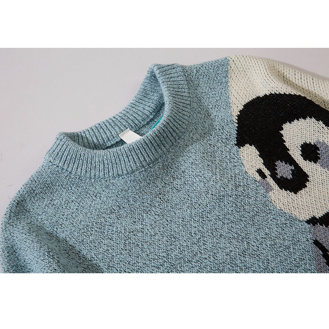 Pinguin-Strickpullover