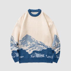 Mountain Pattern Sweater