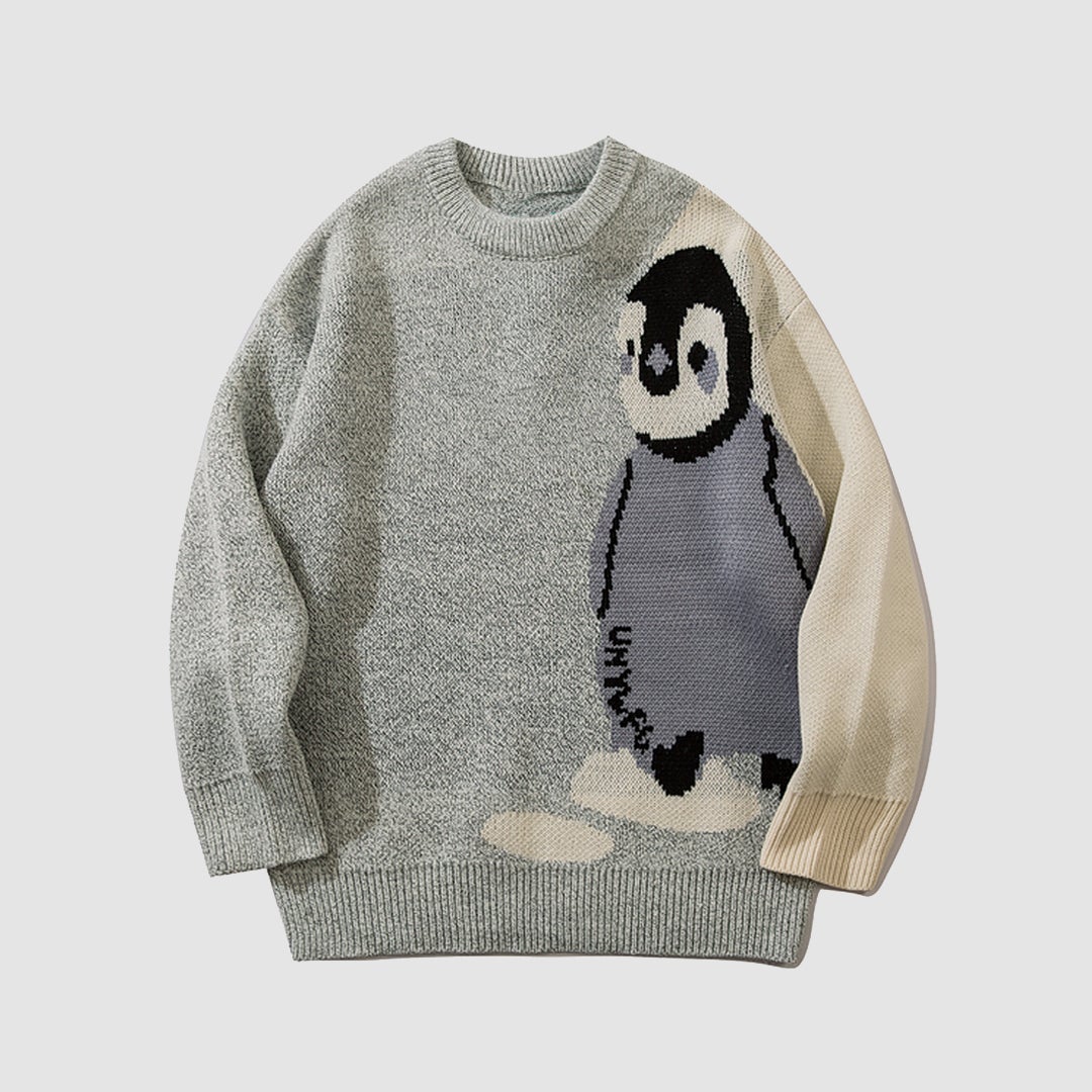 Pinguin-Strickpullover