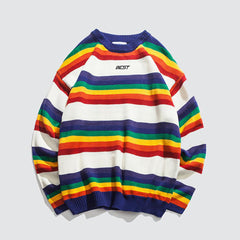 Bester Regenbogenpullover