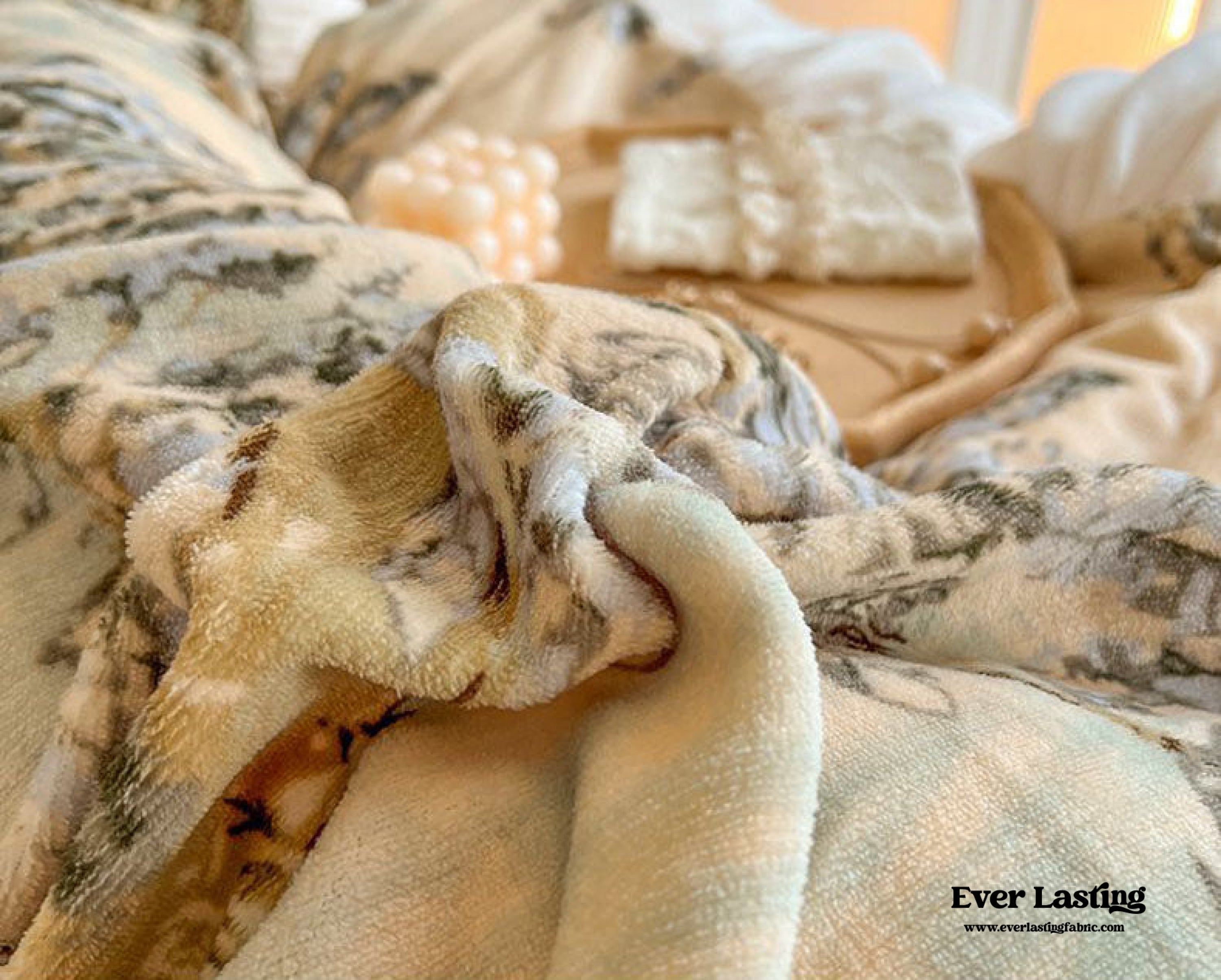 Victorian Inspired Antique Ruffle Bedding Set - Pink Gold