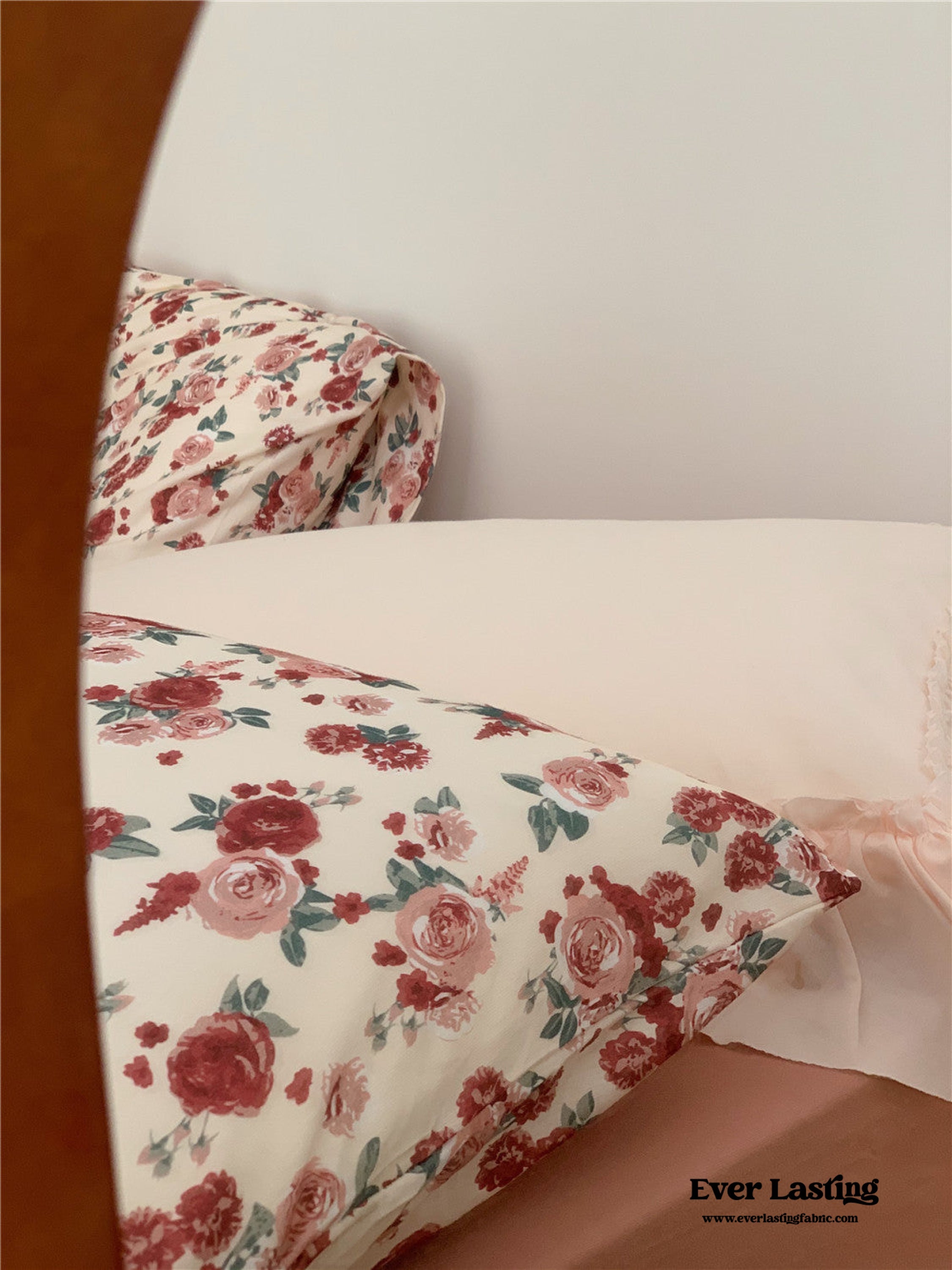 Vintage Floral Jersey Knit Bedding Bundle
