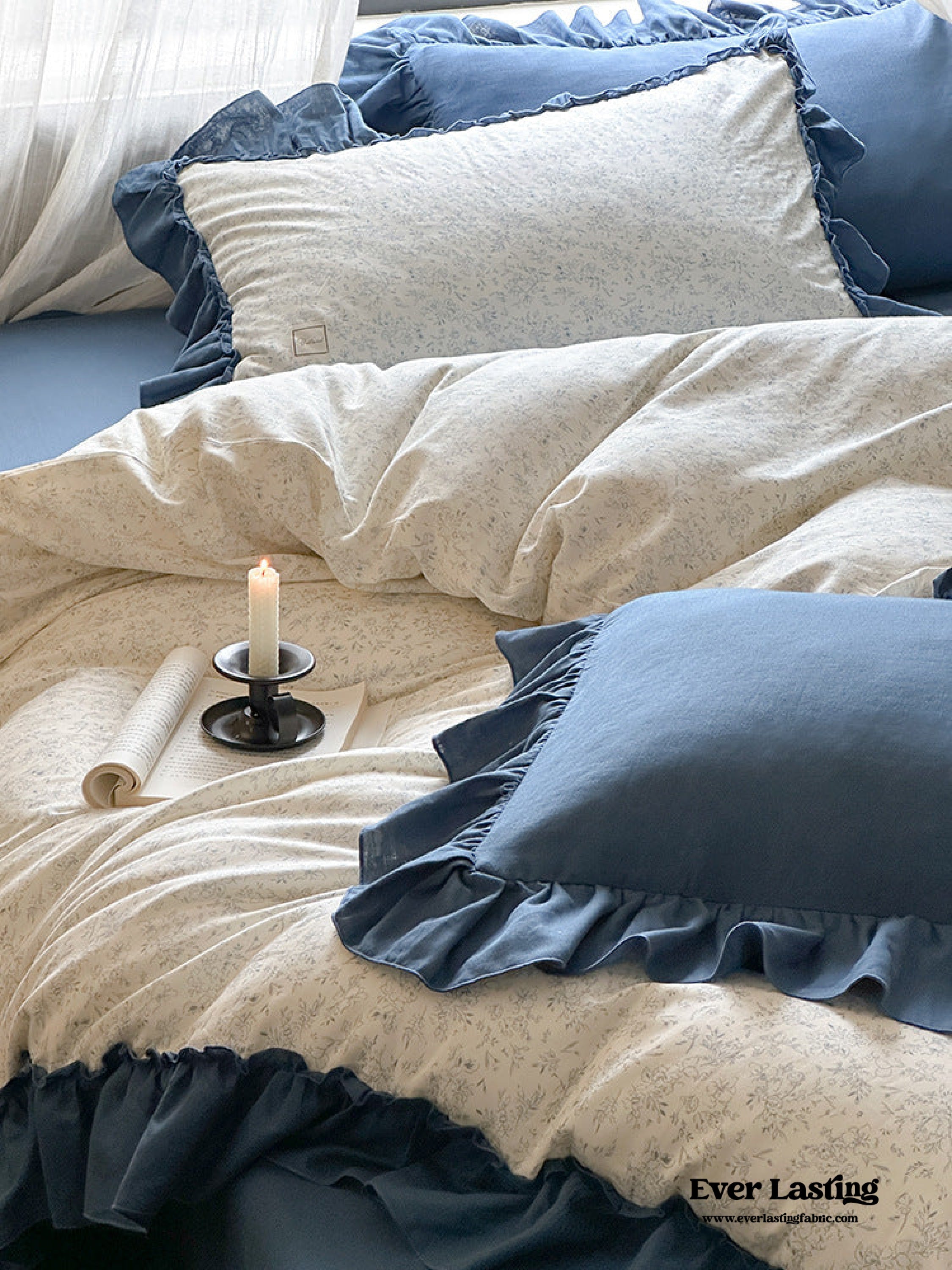Vivienne Floral Double Gauze Bedding Bundle