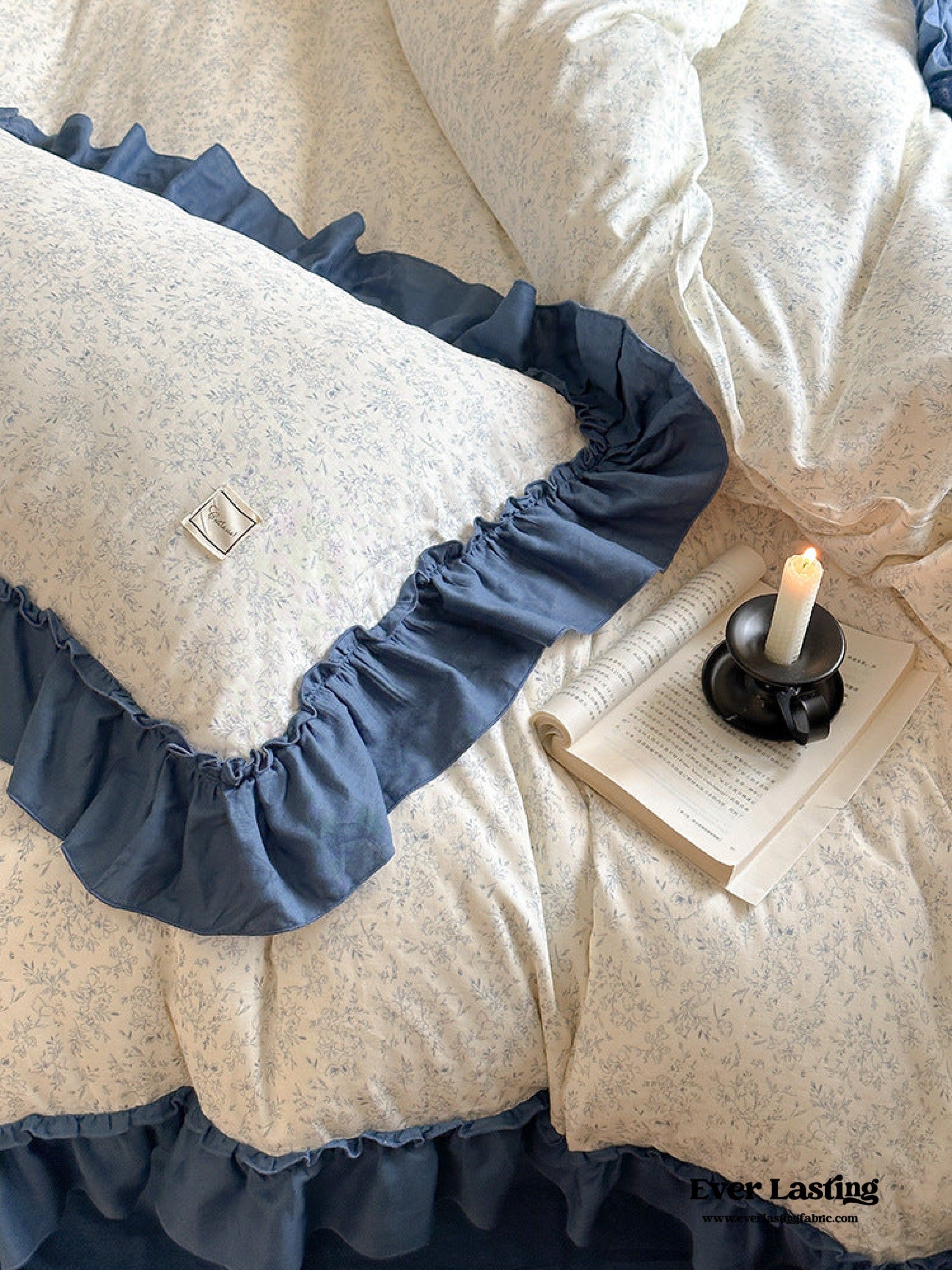 Vivienne Floral Double Gauze Bedding Bundle