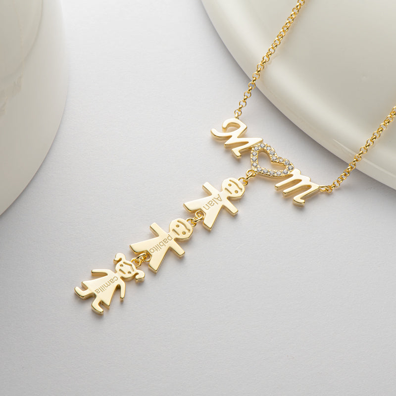 MOM Family Design Customized Necklace