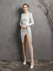 Elegant short evening dress