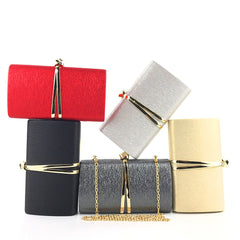 Hand Holding Hardware Bar Evening Ladies Clutch Bags Bag2145