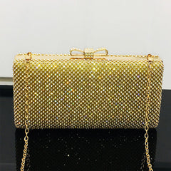 Diamond-Studded Lady Shoulder Messenger Bag Dinner Bag Bag2204