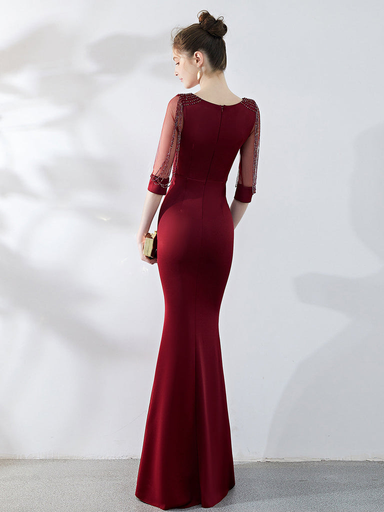 Sexy Fishtail Black Anchor Summer Long Dresses main image 0