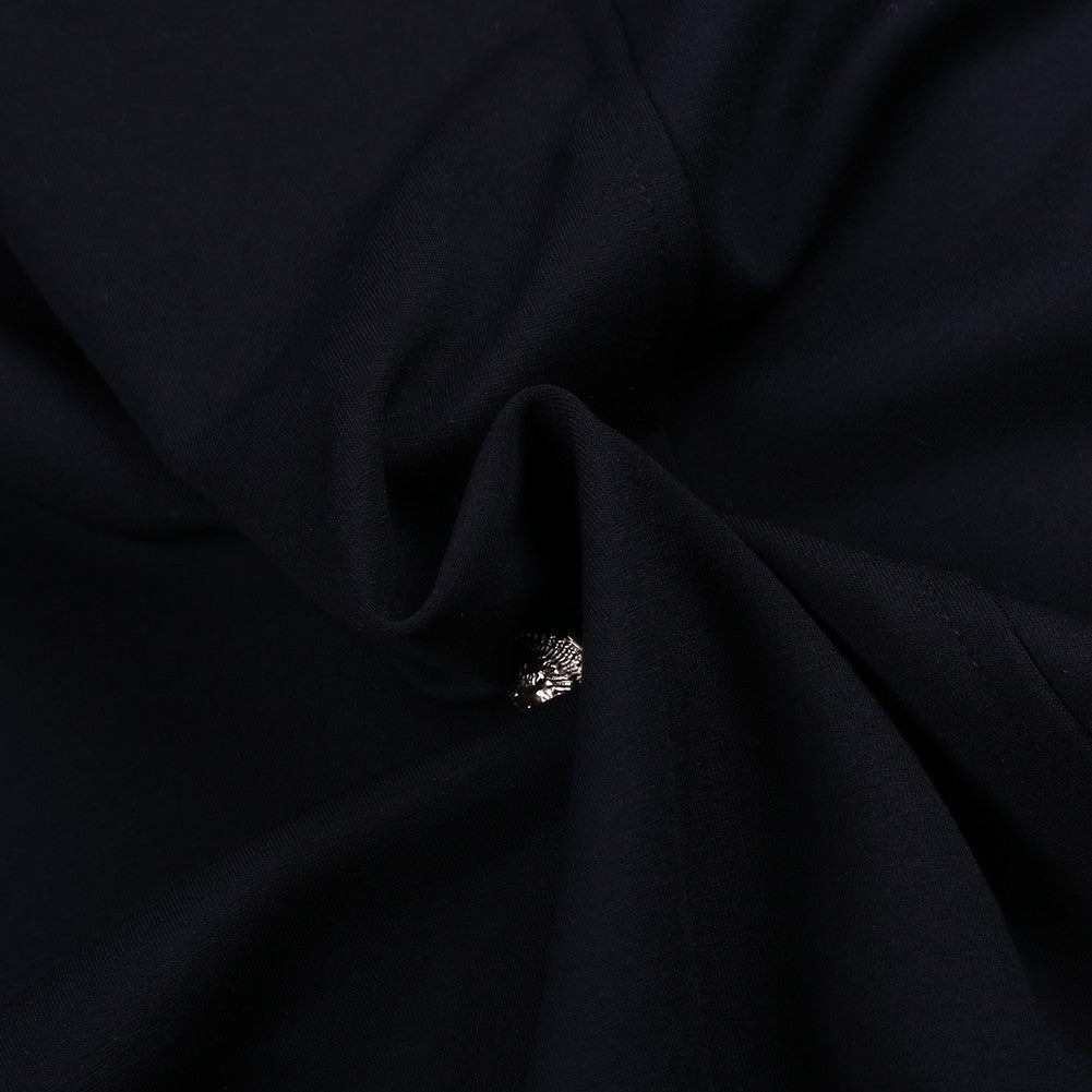 One Shoulder Long Sleeve Asymmetrical Mini Bodycon Dress HF136