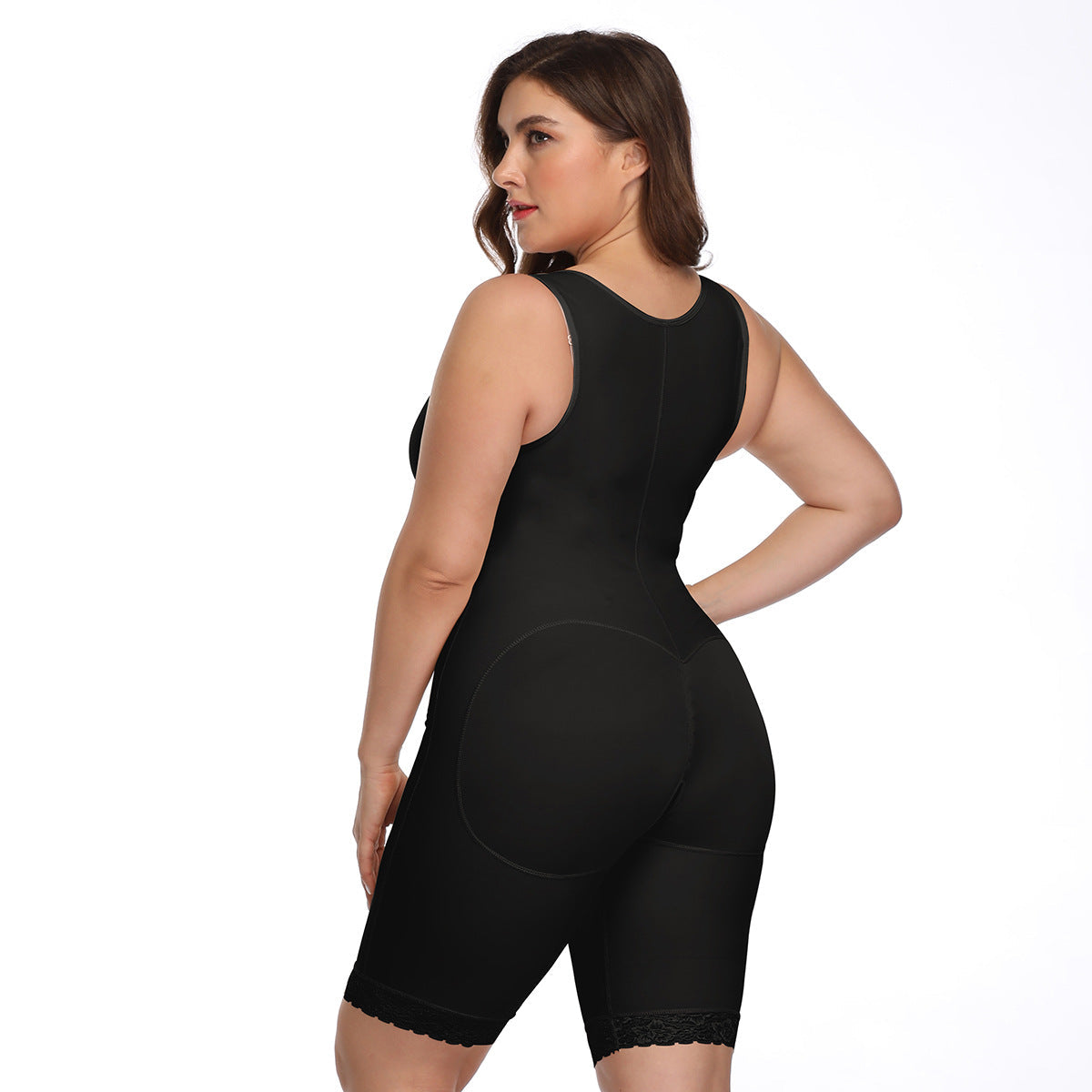 Plus One Piece Waist Tight Hip Lift Tight Body