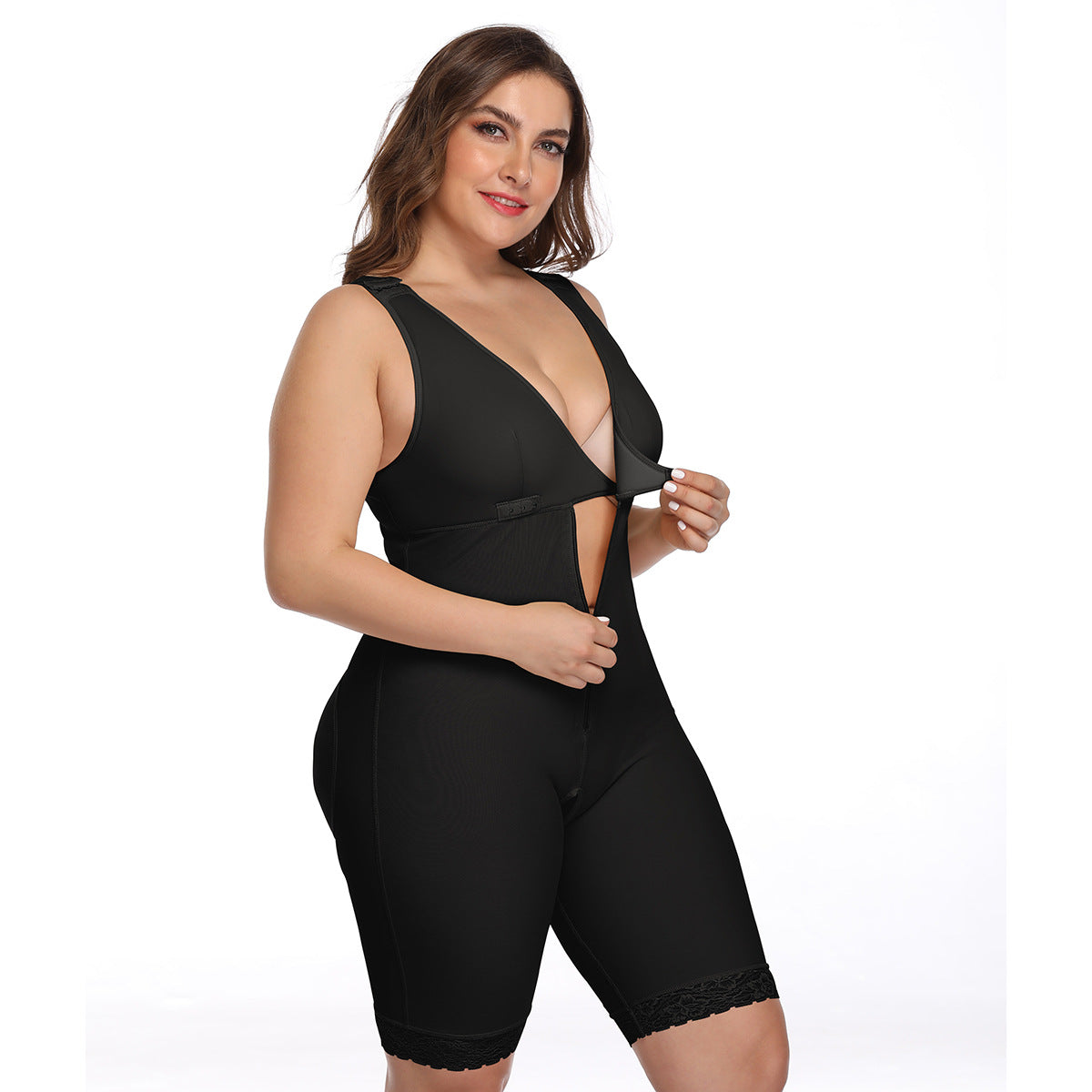 Plus One Piece Waist Tight Hip Lift Tight Body