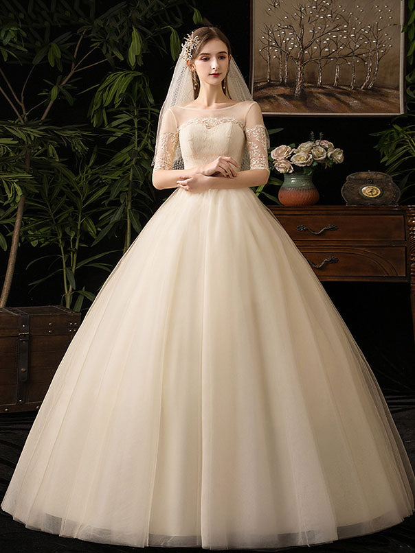 Simple Light Wedding Bridesmaid Dresses