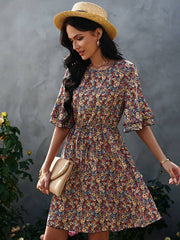 Floral Chiffon Dress