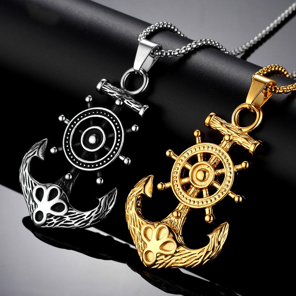 Boat Cat Pendant Chain