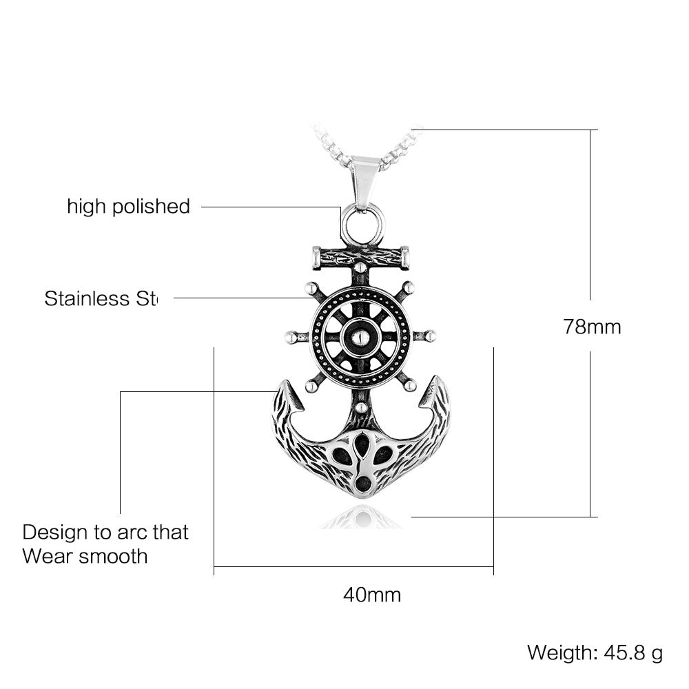 Boat Cat Pendant Chain