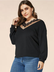 V-neck Loose-fit T-shirt