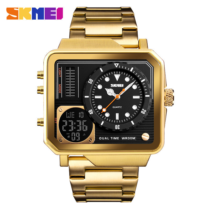 Minimalist Men Watches with solid stainless steel strap waterproof Watch