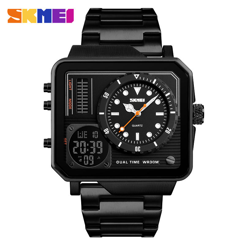 Minimalist Men Watches with solid stainless steel strap waterproof Watch