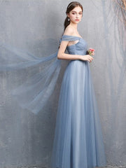 Blue Fairy Evening Dress Bridesmaid Dress