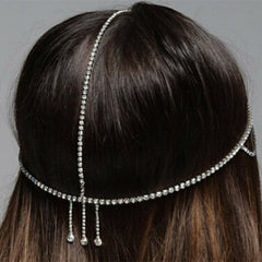 New Tassel Hair Chain Catwalk Between Forehead Bridal Headdress XG2169