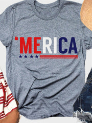 American Star Short Sleeve T-shirt