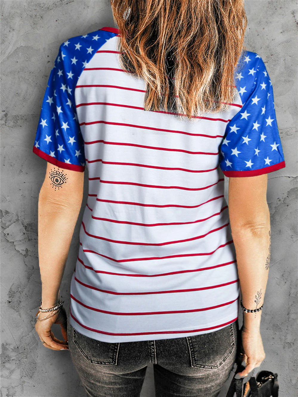 American Flag Flip Flops T-shirt