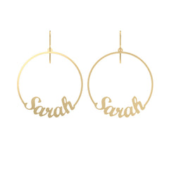 Preciosos pendientes personalizados 