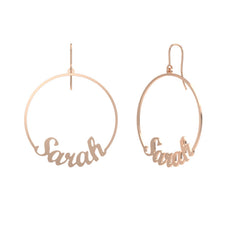 Preciosos pendientes personalizados 