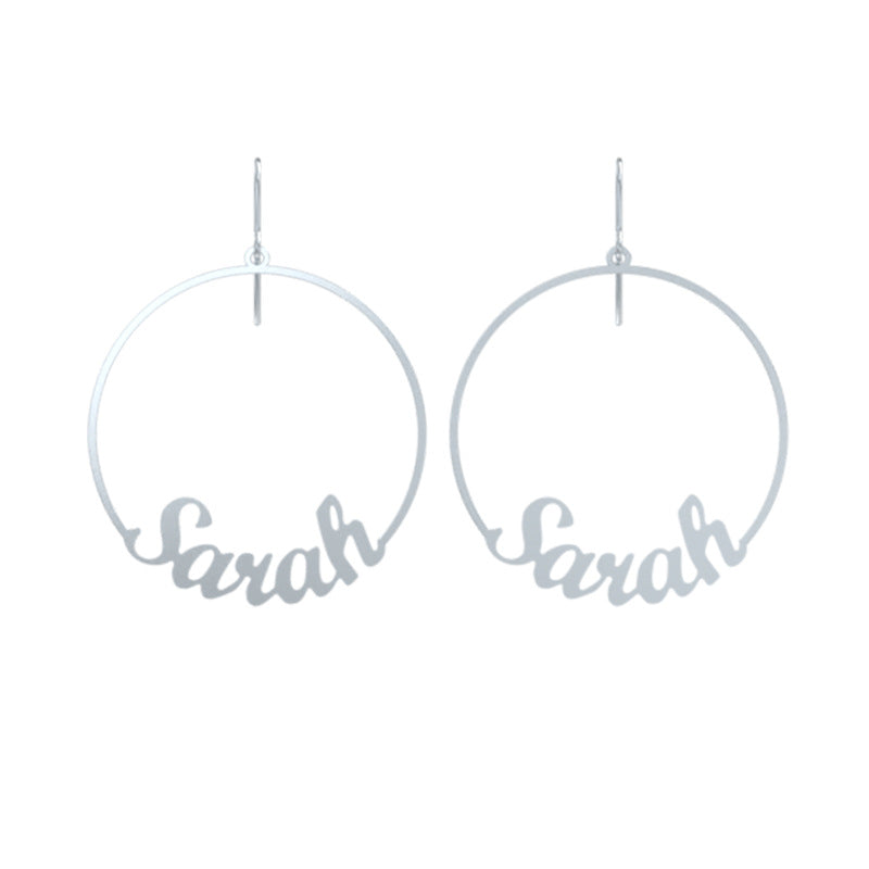 Preciosos pendientes personalizados 