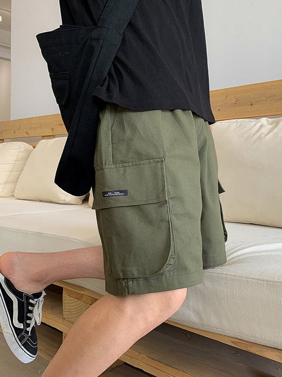 Summer men's casual five-point pants